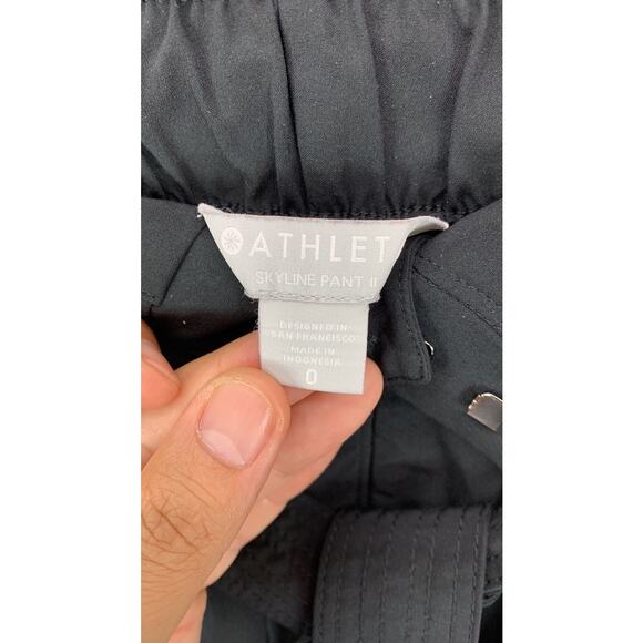 Athleta Pants Women’s Black‎ Skyline II Athleisure Travel Lifestyle Stretch 0 - Picture 12 of 15